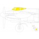 1/72 de Havilland Mosquito B Mk.XVI Paint Masking for Airfix kits