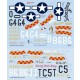 1/32 P-51D-5 Mustang "357th FG" Decals for Tamiya/Revell kits
