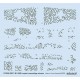 1/72 Bf 109G Tropical Camouflage Scheme Decal for Eduard kits