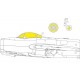 1/48 Mikoyan-Gurevich MiG-15 Paint Masking for Bronco/Hobby 2000 kits