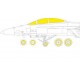 1/48 Boeing F/A-18F Super Hornet Paint Masking for Meng kits