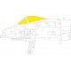 1/48 Fairchild Republic A-10C Thunderbolt II Masking for HobbyBoss kits