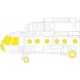 1/48 Mil Mi-8MT TFace Masking for Zvezda kits
