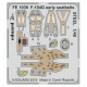 1/48 Lockheed F-104G Starfighter Early Seatbelts Detail set for Kinetic kits