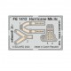 1/48 Hawker Hurricane Mk. IIC Seatbelts Colour Photo-Etched Accessories for HobbyBoss
