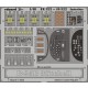 Colour Photoetch for 1/48 B-25B Mitchell Interior for Accurate Miniatures kit