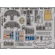 1/48 Hawker Seahawk Mk.100/Mk.101 Coloured Self-Adhesive Photoetch for Trumpeter kit