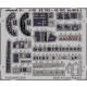 1/48 Junkers Ju 88A-4 Interior Detail Set for ICM kit (1 Photo-Etched Sheet)