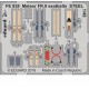 1/48 Gloster Meteor FR.9 Seatbelts STEEL Detail Set for Airfix kits