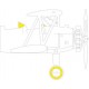 1/32 Boeing-Stearman PT-13 Kaydet Paint Masking for Roden kits