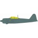 1/32 A6M5 Zero Canopies Masking for Tamiya kits