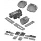 1/48 P-40E Warhawk Advanced Super Detail set for Eduard kits