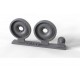 1/35 M113 Family Aluminium Wheels with Rivets