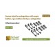 1/35 German Latest Fire Extinguishers with Empty Holders (6pcs)
