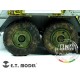 1/35 Canadian LAV III Armoured Vehicle Weighted Road Wheels for Trumpeter kit