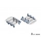 1/35 US Army M4 Sherman Wide Guide Horn End Connectors