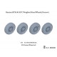 1/35 Russian BTR-80 APC Weighted Road Wheels (Narrow) for Trumpeter Kit