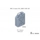 1/72 WWII German 20L Jerry Cans SET (3D Printed)