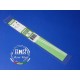 White Styrene Strip 0.25mm x 0.5mm (.01"x.02") 10pcs Length: 35cm (14")
