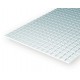 Styrene Square Tile (Size = 8.5 sq.;Width = 0.90mm, 1.0mm Thick) 1pcs Size: 15cmx30cm