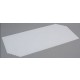 Opaque White Styrene Sheet (Size: 8" x 21"; Thickness: .01"/0.25mm) 8pcs