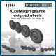 1/16 Kubelwagen Weighted Wheels for Tamiya kits