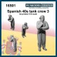1/16 Spanish Tank Crew 40s