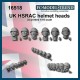 1/16 British HSRAC Helmet Heads