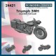 1/24 Triumph 3WH Motorcycle