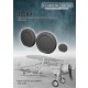 1/32 Gloster Gladiator Weighted Wheels for ICM Kit