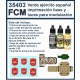 Spanish Army Painting set (3x acrylic paints, 1/35 ration boxes, decal plate)