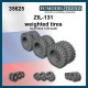 1/35 Zil-131 Weighted Tyres