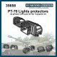1/35 PT-76 Lights Protectors for Trumpeter kits