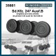 1/35 SdKfz.247 Weighted Wheels for ICM kits
