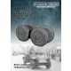 1/35 SdKfz. 221/222/223 Weighted Wheels for HobbyBoss/Tristar kits
