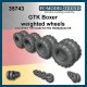 1/35 GTK Boxer Weighte Tyres for HobbyBoss kit