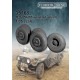 1/35 Ford Mutt M151 Weighted Wheels for Tamiya kits