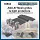 1/35 ASU-57 Mesh Grilles &amp; Light Protectors for HobbyBoss kits