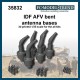 1/35 IDF AFV Bent Antenna Bases