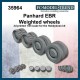 1/35 Panhard EBR Weighted Wheels for HobbyBoss kits