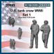 1/35 WWII US Tank Crew set 1