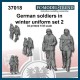 1/35 German Soldiers In Winter Uniform, Set #2