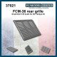 1/35 FCM-36 Rear Upper Grille for Tamiya Kits