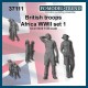 1/35 WWII British Soldiers Africa Set #1