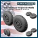 1/35 M102 Howitzer Weighted Wheels for AFV Club kits