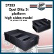 1/35 Opel Blitz Rear Platform with Real Wood Texture, High Sides