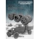 1/48 GAZ AA Weighted Wheels for Tamiya kits