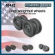 1/48 Jeep Weighted Wheels