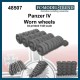 1/48 Panzer IV Worn Wheels