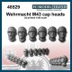 1/48 Wehrmacht Heads with M43 Cap